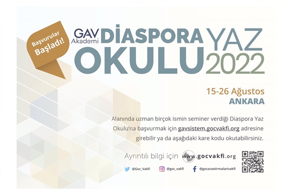 Diaspora Yaz Okulu 2022 Başvuruları Başladı